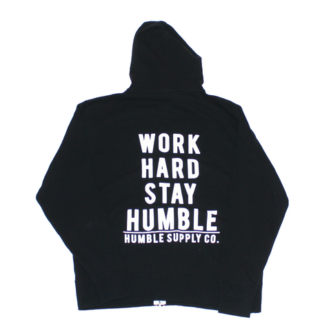 Work Hard Stay Humble Zip Sweatshirt